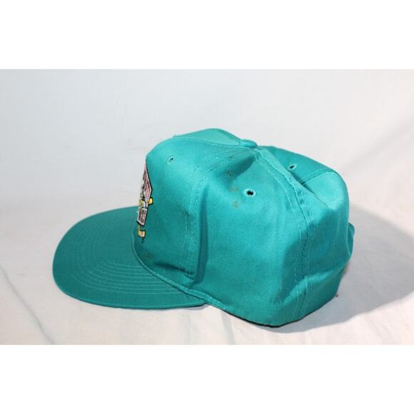 Vintage Cincinnati Mighty Ducks Rare Teal Cap AHL Snapback Hockey Team Hat Rare - Picture 4 of 10